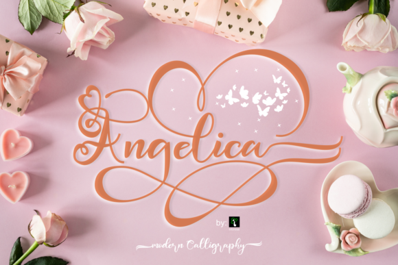 Angelica Script: The Graceful Font for Elegant Designs