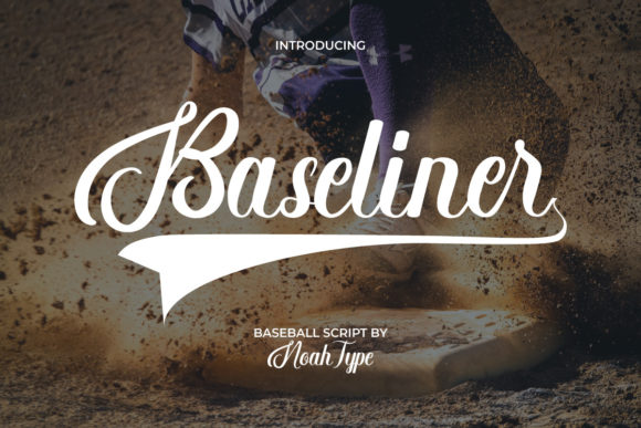 Baseliner: The Sporty Script Font for Dynamic Designs