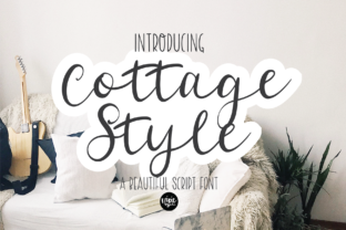Cottage Style: A Handwritten Font for Elegant Design