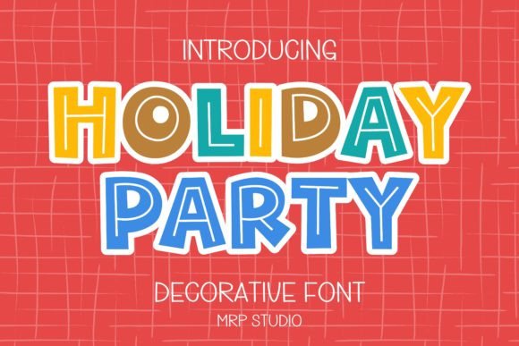 Designing Joy: The Versatile Charm of the Holiday Party Font