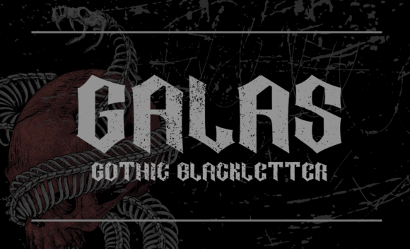 Galas: The Gothic Font for Bold Visual Impact