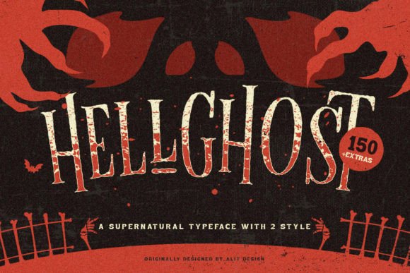 Hellghost: A Display Font for High-Impact Design