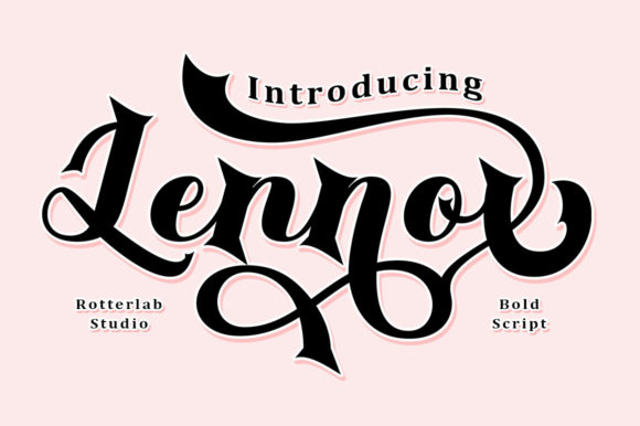 Lennox: The Trendy Handwritten Font for Modern Design