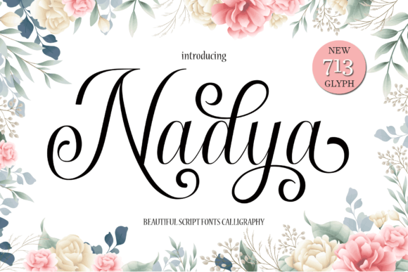 Nadya: Elevating Designs with Classy Handwritten Typography
