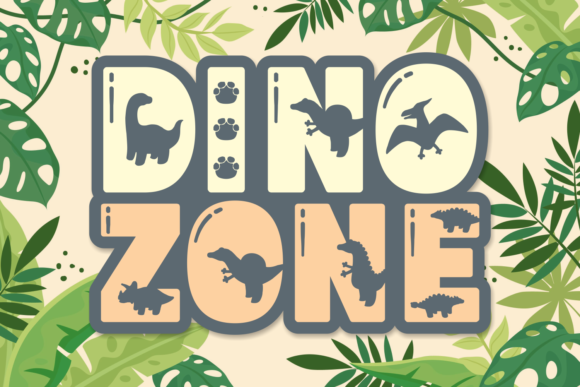Playful Typography: Designing with Dino Zone