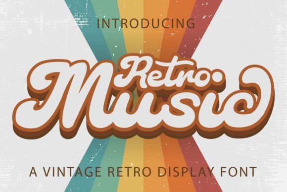 Retro Music: A Vintage Font for Modern Design
