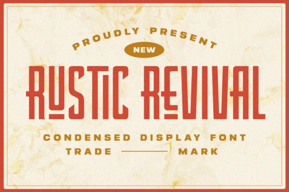 Rustic Revival: Capturing Authentic Charm with Typographic Ligatures