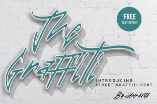 The Graffiti Font: A Casual, Fun Display Typeface for Modern Design